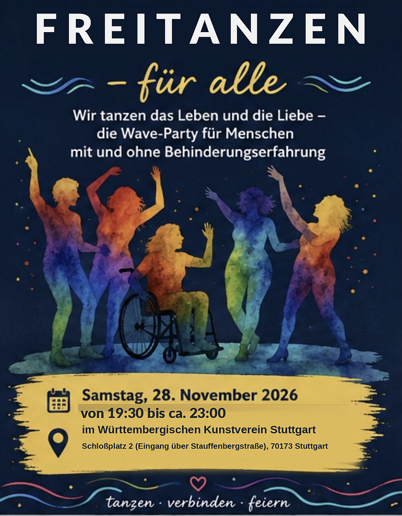 FREITANZEN – für alle am 28. November 2026