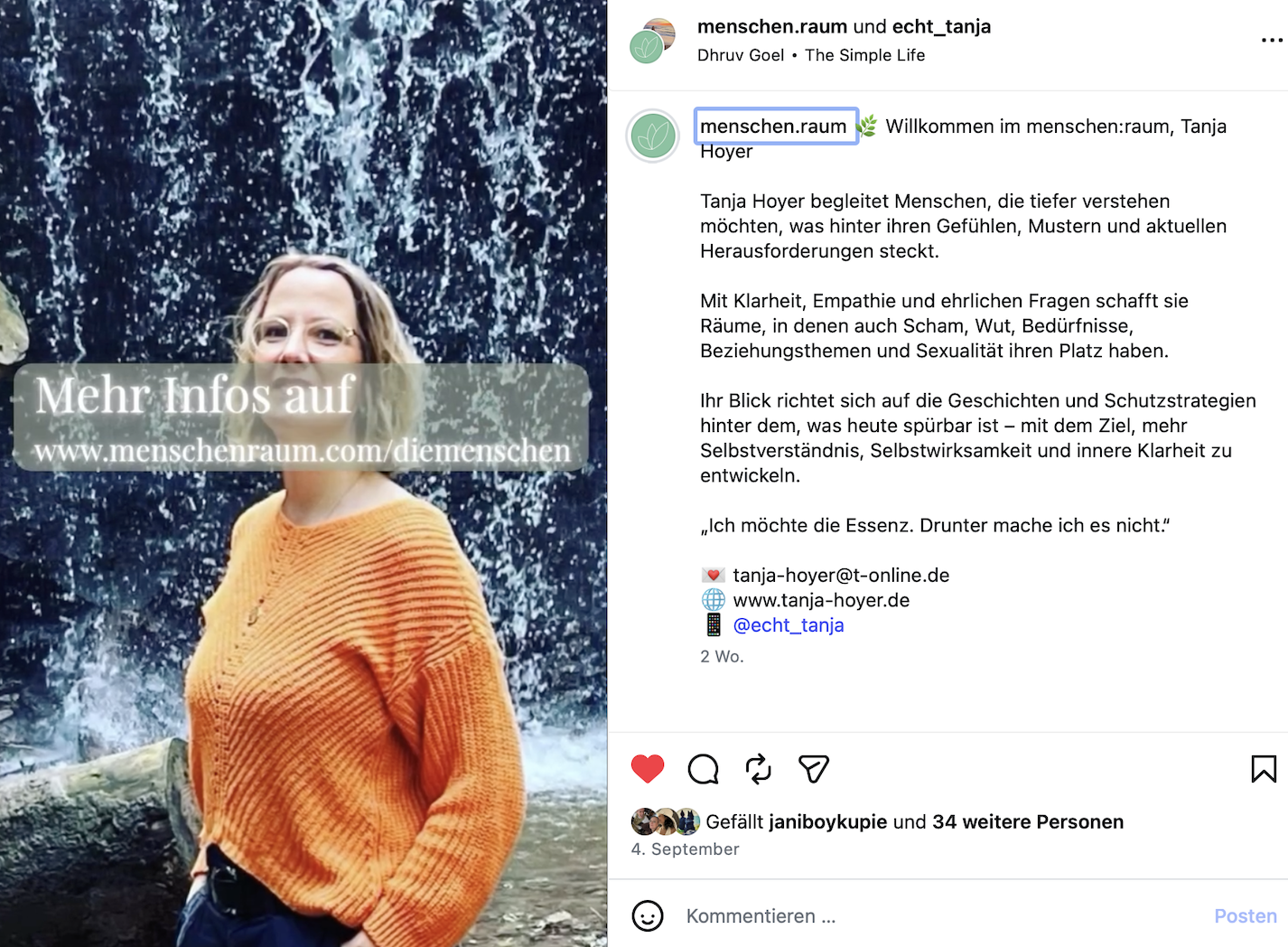Neu im menschen:raum – Wochenende der offenen Tür am 3. und 4. Oktober 2026